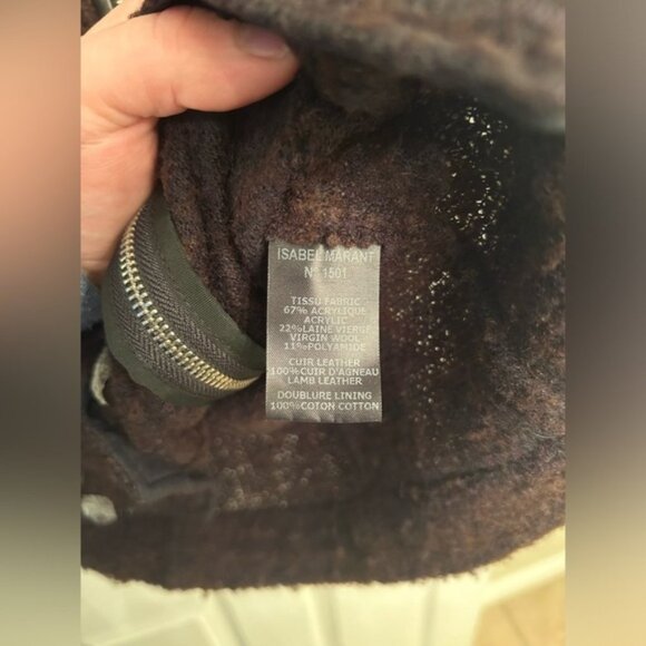 SOLD Isabel Marant Shoulder Padded Blazer - Picture 5 of 5